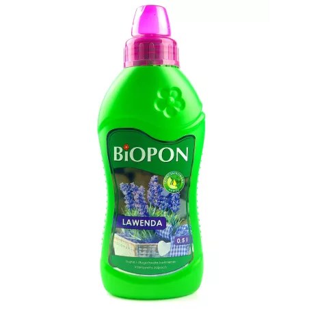 Biopon 0,5l Nawóz do lawendy bujne kwitnienie intensywny zapach