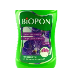 Biopon 0,25l Nawóz do storczyków Kwitnienie przedłuża tworzenie pąków