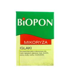 Biopon 250 ml Mikoryza do iglaków szczepionka dla roślin grzybnia do korzeni uodparnia na choroby chroni