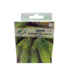 AbezA Ogórek Śremski F1 Nasiona na taśmie 6m karton kształtny bardzo wczesna odmiana