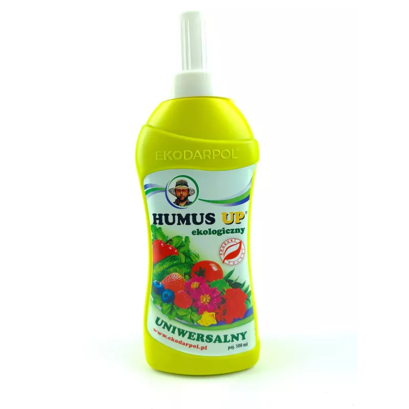 Ekodarpol 0,5 l Humus Up uniwersalny ekologiczny nawóz do domu ogrodu nawożenie bez przedawkowania