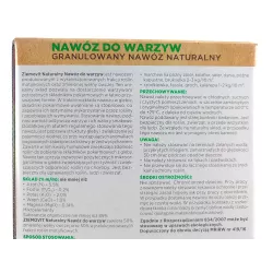 Ziemovit 1 kg Nawóz Naturalny warzywa EKO smaczne zdrowe plony obfity zbiór