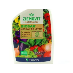Ziemovit 500ml Biosar biostymulator gotowy do użycia ekstrakt z grejpfruta odżywia wzmacnia pobudza wzrost
