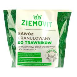 Ziemovit 1 kg Nawóz trawnikowy zbilansowany skład soczysta zieleń zdrowa darń nawóz granulat