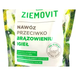 Ziemovit 1 kg Nawóz do iglaków brązowienie igieł zapobiega uzupełnia niedobory składników soczysta zieleń