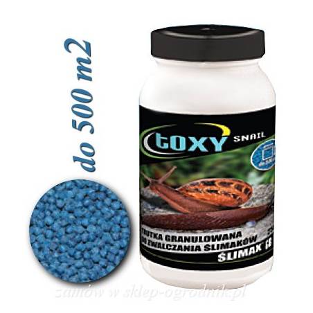 Toxy 1kg Ślimax GB Granulat na ślimaki nagie i oskorupione wabi i niszczy
