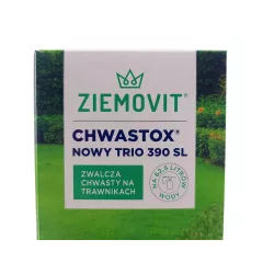 Ziemovit 250ml Chwastox Nowy Trio 390SL Herbicyd selektywny zwalcza chwasty w trawniku mlecz babka