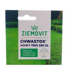 Ziemovit 100ml Chwastox Nowy Trio 390SL Zwalczanie chwastów w trawniku herbicyd selektywny