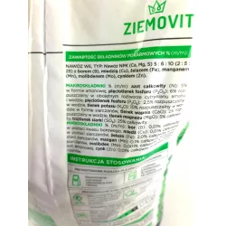 Ziemovit 5 kg Nawóz do iglaków roślin kwaśnolubnych thuja zakwaszający intensywne wybarwienie igieł