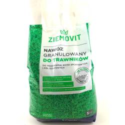 Ziemovit 5 kg Nawóz na trawnik dostosowany skład zdrowa zielona darń