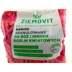 Ziemovit 2,5 kg Nawóz do róż kwiatów kwitnących piękne wybarwienie kwiatów bujny wzrost liści