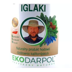 Ekodarpol 1l Biohumus Extra pod iglaki Nawóz naturalny Zakwasza podłoże Hortensja Wrzos Rododendron Azalia Sosna Jodła