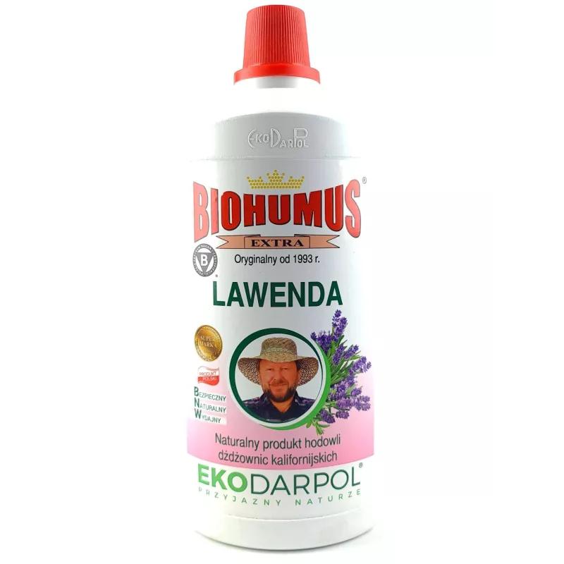Ekodarpol 1l Biohumus Extra lawenda naturalny nawóz do lawendy ekologicze nawożenie