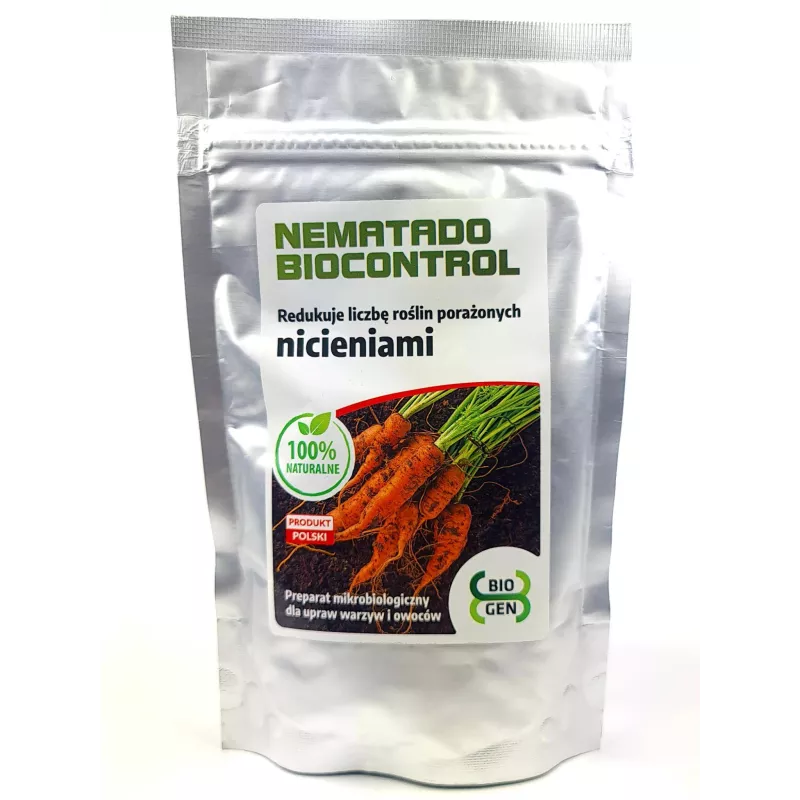 Bio-Gen 100g Nematado Biocontrol Preparat na nicienie Odstraszanie nicieni mikrobiologiczny