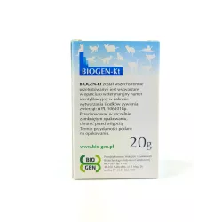 Bio-Gen 20g Kt Probiotyki dla kotów Wszystkie rasy typy Biologiczny stymulator Odporność Witalność Wzrost