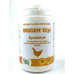 Bio-Gen 1kg D(p) Synbiotyk dla drobiu Kur Kaczek Indyków Gęsi Probiotyk Dodatek do pasz