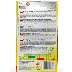 Toraf 0,5g Pomidor Tigerella Tyczny Gruntowy Nasiona warzyw lekko pikantny paskowane owoce