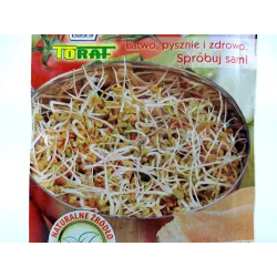 Toraf 20g Kozieradka Nasiona Kiełki kiełkownica Działanie odmładzające regeneracyjne