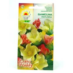 Toraf 5szt. Bawełna indyjska Nasiona kwiatów wieloletnich Roślina egzotyczna Kwiaty białe różowe