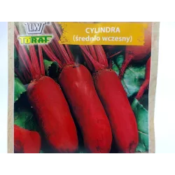 Toraf 10g Burak Ćwikłowy Cylindra Nasiona warzyw Odmiana średniowczesna Przechowywanie Przetwórstwo