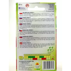 Toraf 10g Rzodkiewka Saxa 3 Nasiona warzyw Siew wiosenny jesienny Odmiana czerwona łagodna