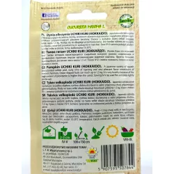 Toraf 4g Dynia Olbrzymia Uchiki Kuri Typ Hokkaido Nasiona warzyw Duszenie Grillowanie Sałatki