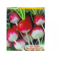 Toraf 10g Rzodkiewka Krakowianka Nasiona warzyw Wczesna Biało-czerwona Jędrna Smaczna