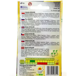 Toraf 3g Cebula Avalon Nasiona warzyw Odmiana średniowczesna Delikatna Słodkawy smak