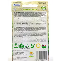 Toraf 1g Roszponka Polna Nasiona warzyw Odmiana zimująca Delikatna Źródło witamin