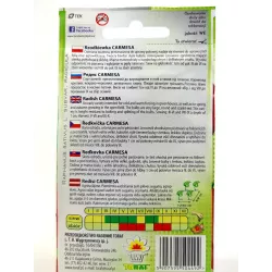 Toraf 10g Rzodkiewka Carmesa Nasiona warzyw Odmiana wczesna czerwona duża Łagodna