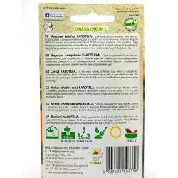 Toraf 5g Marchew Karotela Nasiona warzyw Odmiana średniowczesna Typ nantes Przetwory domowe Soki