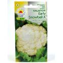 Toraf 1g Kalafior Early Snowball X Nasiona warzyw Odmiana bardzo wczesna śnieżnobiała Duże rozety