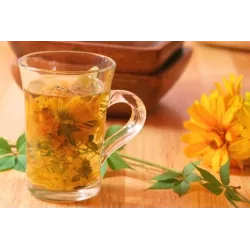 Toraf 1g Nagietek Lekarski Nasiona kwiatów Działa leczniczo Rabatki Balkony Obwódki