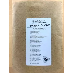 Toraf 100g Mieszanka na tereny suche Rośliny Miododajne Duże opakowanie Nasiona kwiatów wieloletnich jednorocznych Byliny