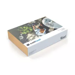 Cellfast Mały zestaw narzędzi pielęgnacyjnych PASTEL Błękitny 40-053 Widełki Łopatka Rękawice Dopasowane Lekkie