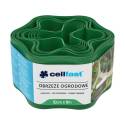 Cellfast Obrzeże ogrodowe Zielone 10cm x 9m 30-001H Falowane Oddzielanie Ogradzanie