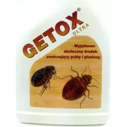 Getox Ultra 600ml Płyn na pluskwy pchły prusaki wyjątkowo skuteczny oprysk Getoks