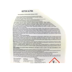 Getox Ultra 600ml Płyn na pluskwy pchły prusaki wyjątkowo skuteczny oprysk Getoks