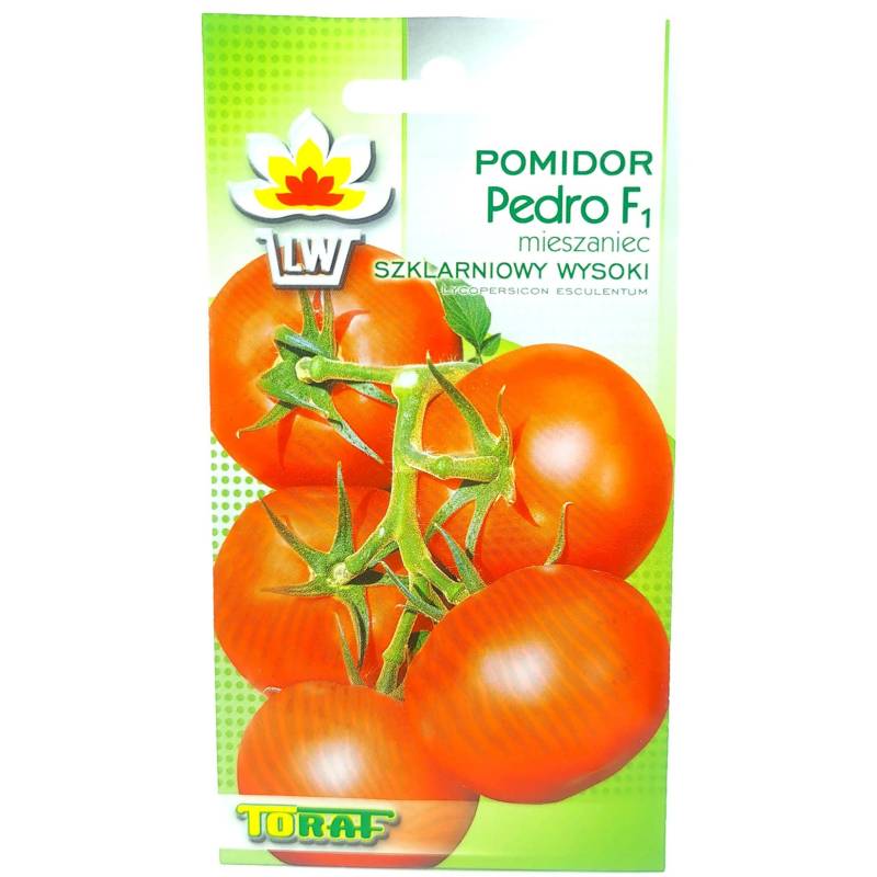 Toraf 0,2g Pomidor Pedro Szklarniowy Późny Nasiona warzyw przetwory przechowywanie