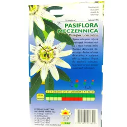Toraf 0,2g Męczennica Pasiflora Marakuja pnącze Nasiona kwiatów jadalnych pnących