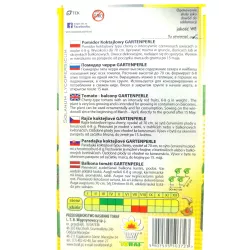 Toraf 0,3g Pomidor Gartenperle Czerwony Koktajlowy Nasiona warzyw odmiana gruntowa słodki soczysty