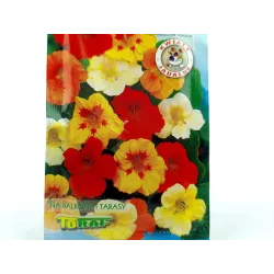 Toraf 5g Nasturcja Większa Mix Nasiona kwiatów płożąca mieszanka kolorów altany tarasy balkony