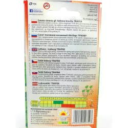 Toraf 1g Sałata Traper Lodowa Nasiona warzyw odmiana Głowiasta Krucha