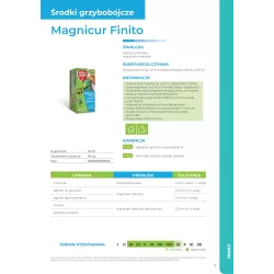 SBM 25ml Magnicur Finito Środek grzybobójczy Skuteczny Zwalcza Zapobiega Mączniak rzekomy Zaraza