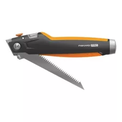 Fiskars Nóż budowlany CarbonMax 2w1 1027226 Nóż Piła Cięcie płyt Odcinanie
