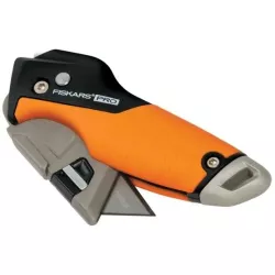 Fiskars Nóż Uniwersalny CarbonMax 1027224 Ergonomiczny Składane ostrze SoftGrip