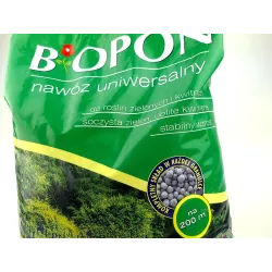 Biopon 5 kg Nawóz uniwersalny granulowany rośliny kwitnące zielone warzywa piękny ogród