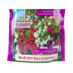Biopon 0,25kg Nawóz rozpuszczalny rośliny balkonowe surfinia pelargonia begonia