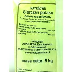 Ampol 5 kg Siarczan potasu do warzyw roślin jagodowych drzew owocowych