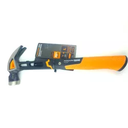 Fiskars Młotek stolarski Pazur L 1027203 Zakrzywiony Ergonomiczny Solidny